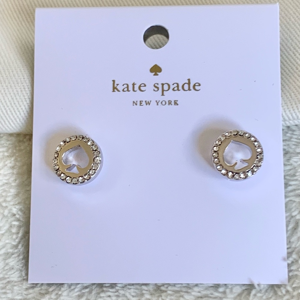 NWT Kate Spade Earring Studs with Bag
